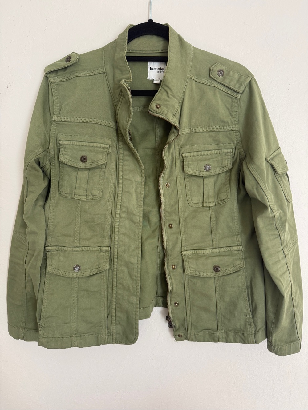 Kensie Olive Green Utility Jacket